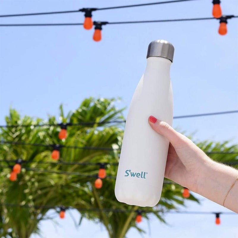 S'well Stainless Steel Water Bottle, 17oz, Moonstone, Triple Layered Vacuum Insulated Containers Keeps Drinks Cold for 36 Hours and Hot for 18, BPA Free, Perfect for On the Go - Image 2